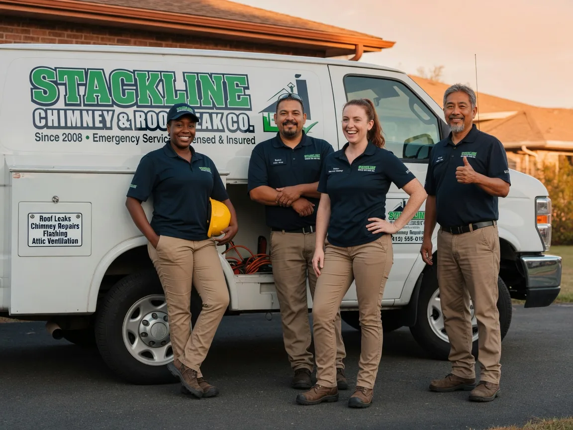Chimney flashing repair company in Shelley, ID